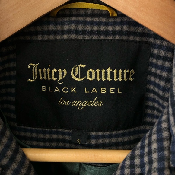 JUICY COUTURE BLACK LABEL long coat, size S - Picture 8 of 12